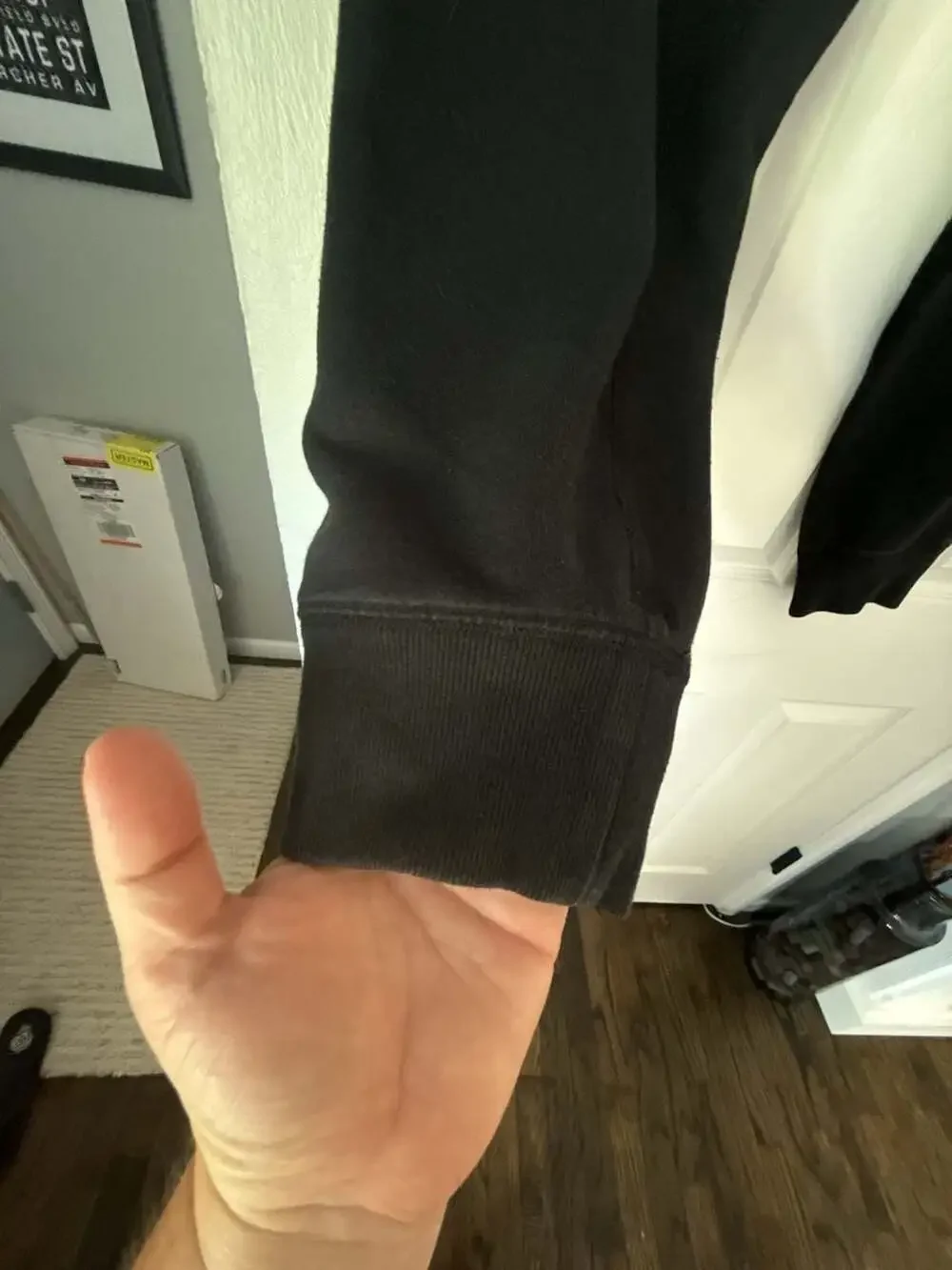 Polo Ralph Lauren Black Cotton Fleece Jogger Sweatpants